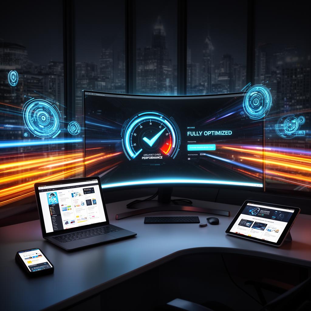 Fully optimized website design across all devices